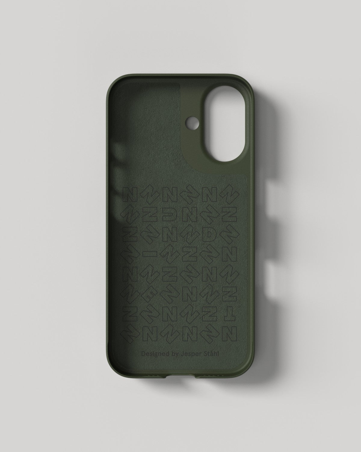 Thin Case - iPhone 16 - Ink Black & Pine Green