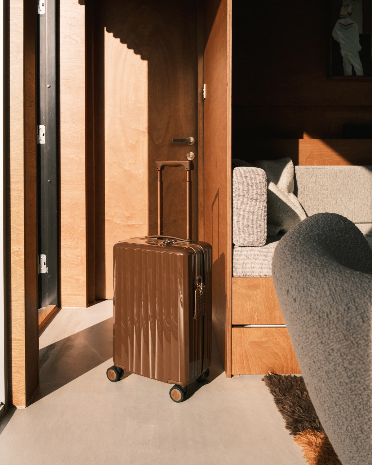 Chestnut Brown -  Bold Cabin Bag V2 + Bold Check-In (L) Bag V2 Bundle