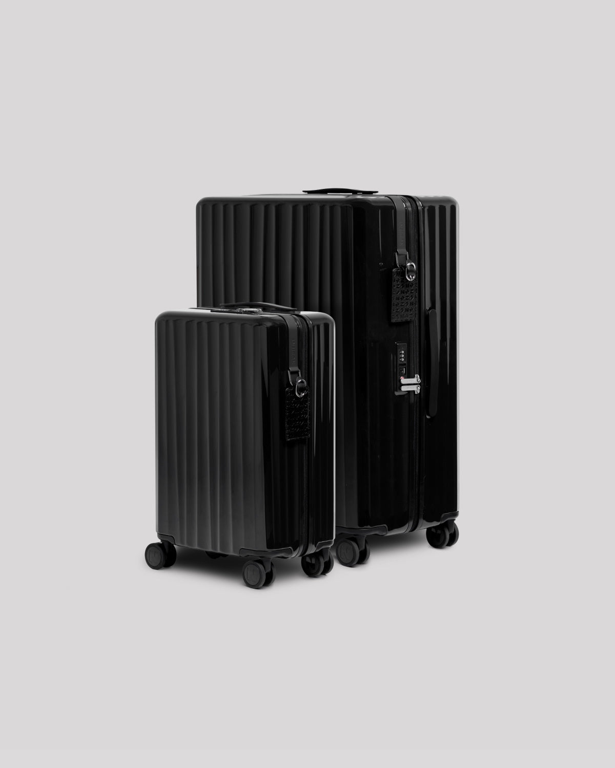 Charcoal Black -  Bold Cabin Bag V2 + Bold Check-In (L) Bag V2 Bundle