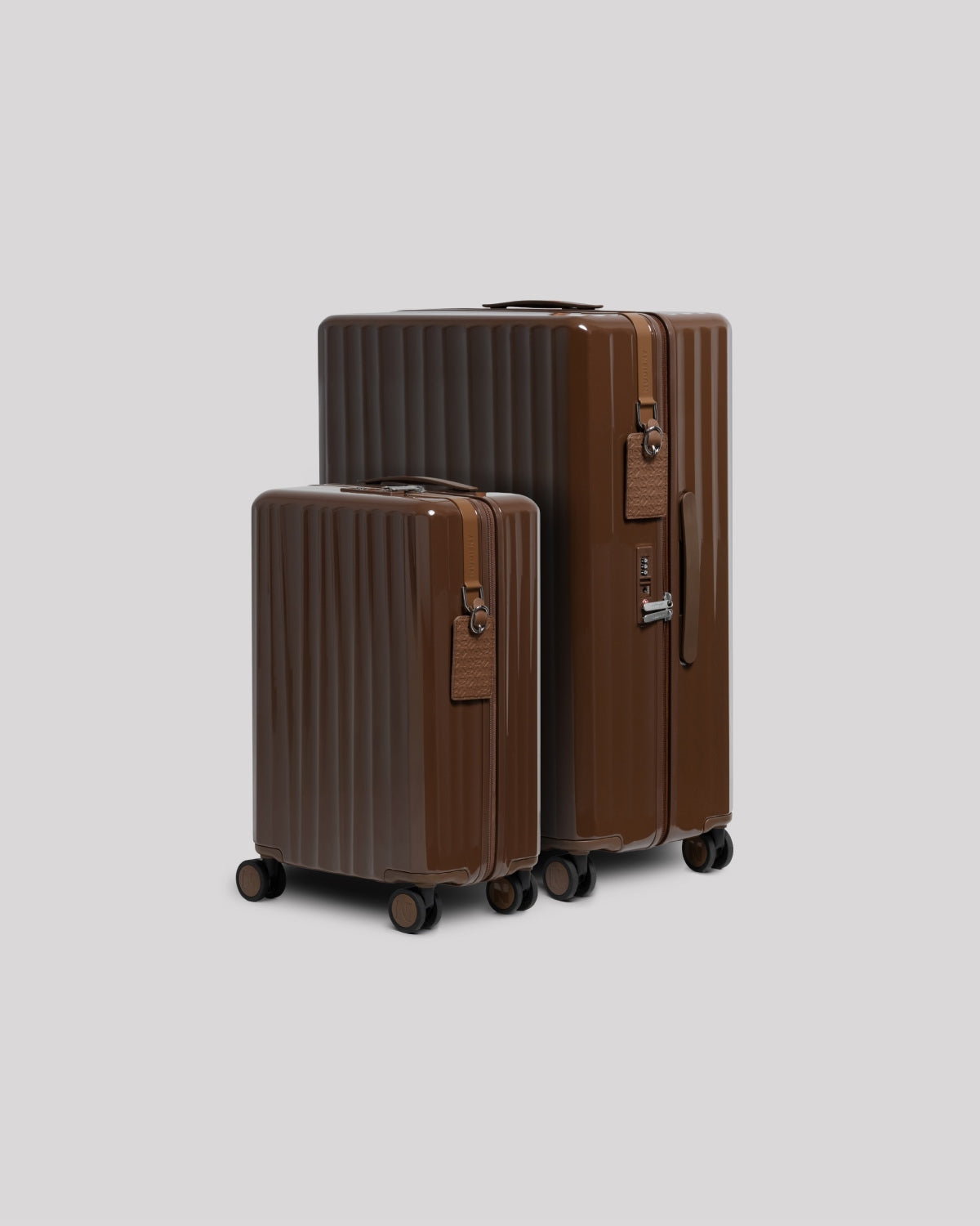 Chestnut Brown -  Bold Cabin Bag V2 + Bold Check-In (L) Bag V2 Bundle