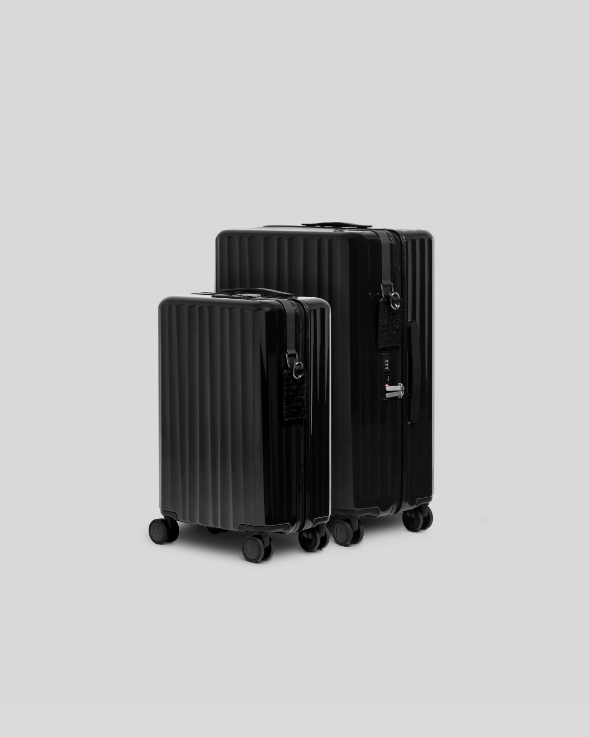 Charcoal Black -  Bold Cabin Bag V2 + Bold Check-In (M) Bag V2 Bundle