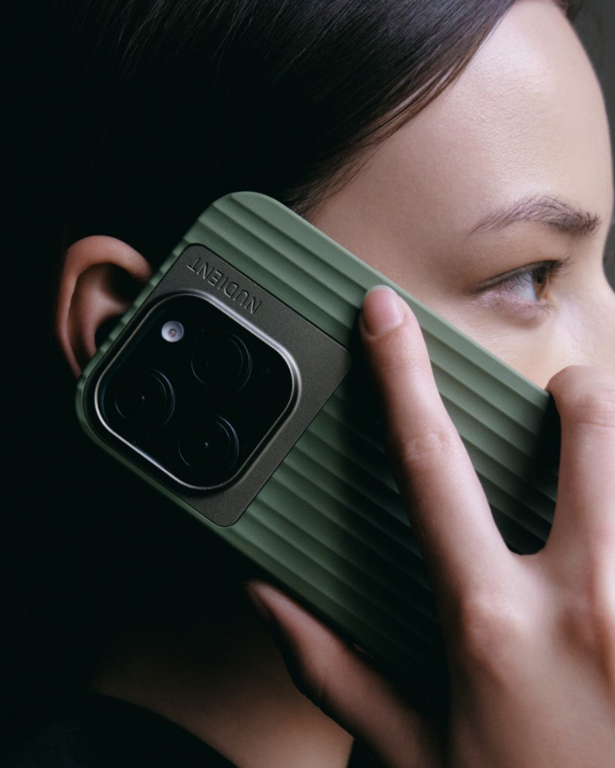 Bold Case - Olive Green - iPhone 15 – NUDIENT