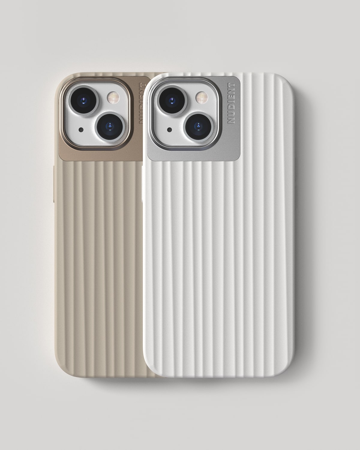 Bold Case - iPhone 15 - Linen Beige & Chalk White